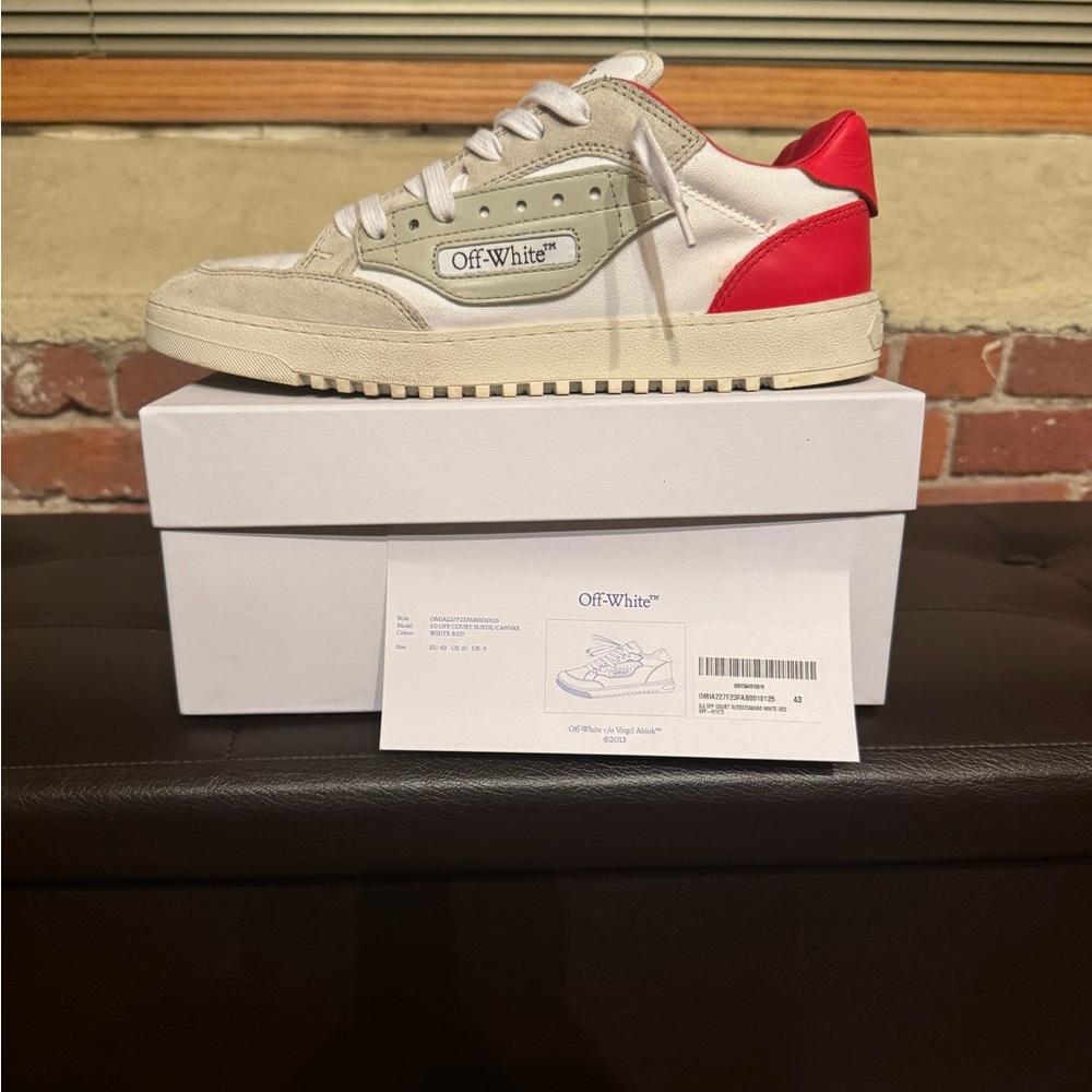 Off White 5.0 Sneakers size 10 US